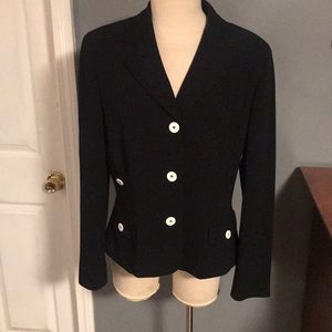 Jones of New York Classic Black Blazer.